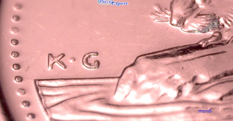 2011 - Éclats de Coin, au Revers (Die Chip) Cpe_i145
