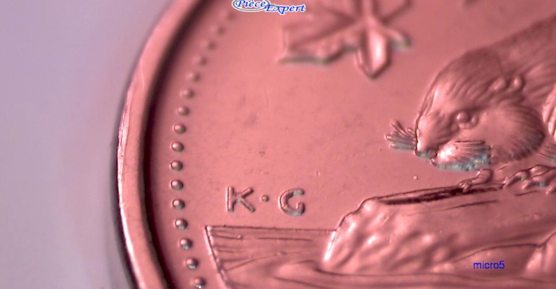 2010 - Éclat de Coin, Variante de K.G (Die Chip) Cpe_i173
