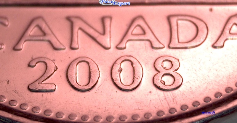 2008 - Éclat de Coin, éclats variante sur le  Revers (Die Chips) Cpe_im63