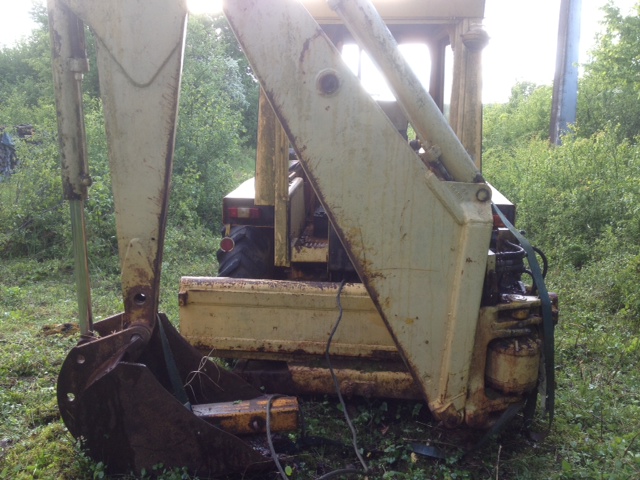 Restauration Tractopelle John Deere JD410 210