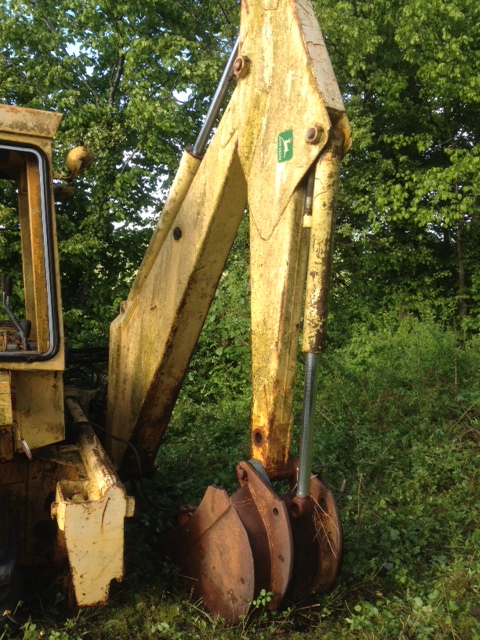 Restauration Tractopelle John Deere JD410 310