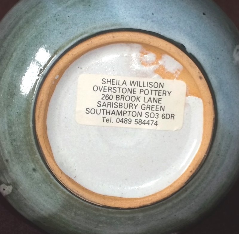 Sheila Willison, Overstone Pottery, Sarisbury 100_2413