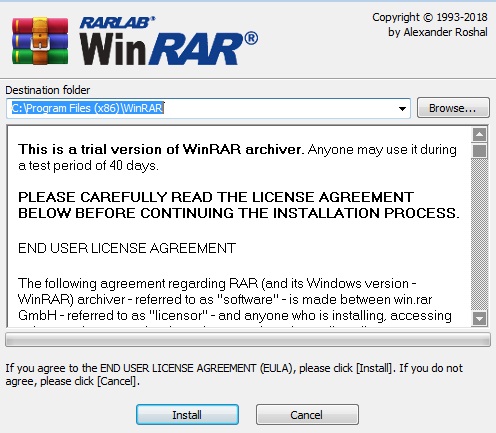 برنامج وينرار 2019- Winrar  86 - 64 الإصدار الأخير مع الشرح  Oaay-i11