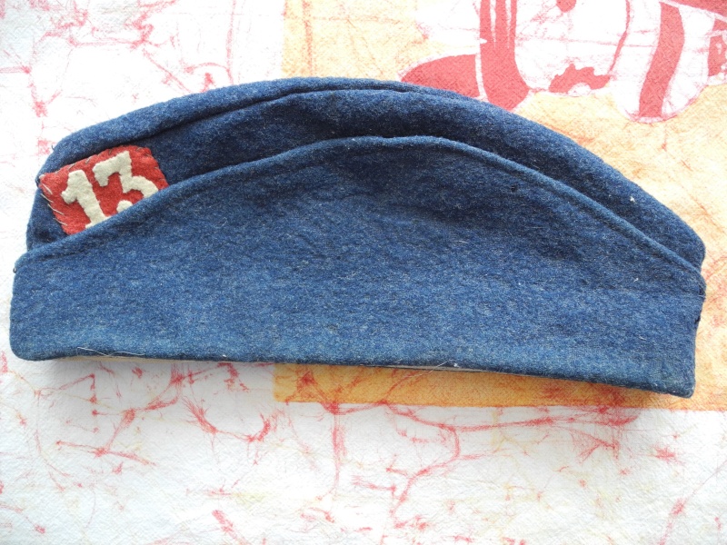 **(P)bonnet de police 1891 du 13eme territorial --VENDU--** Dscn9772