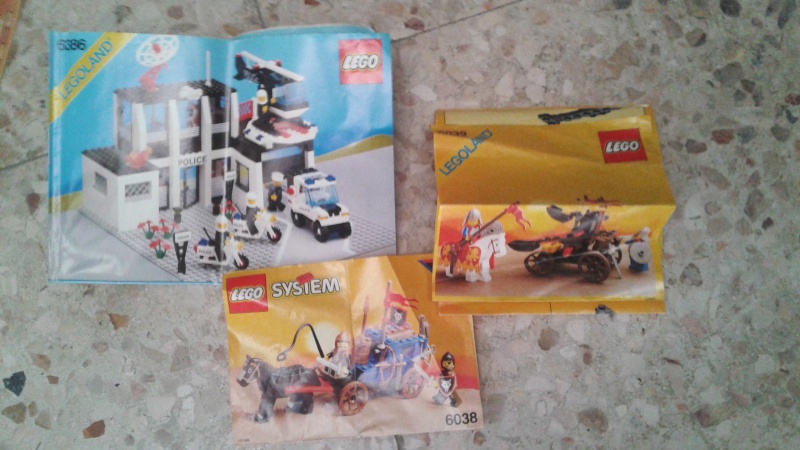 lego - lotto istruzioni e cataloghi  LEGO anni 80-90 20150813