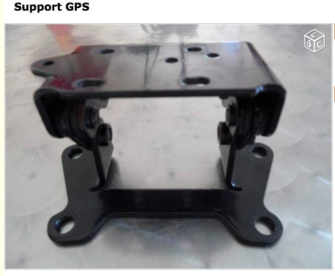 support - Support GPS Kawasaki Captur10