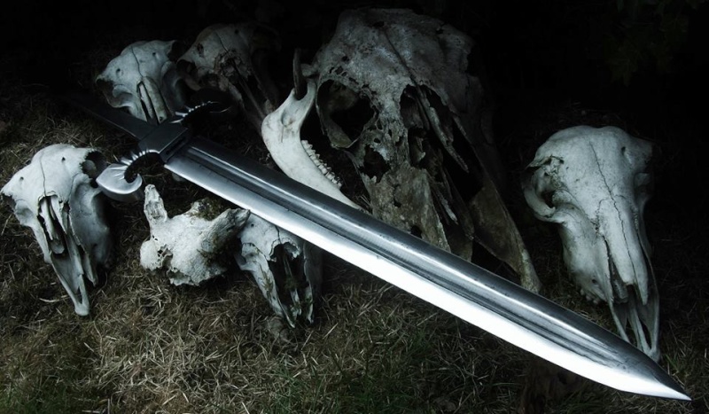 Forging a Barbarian Sword Cromsw10
