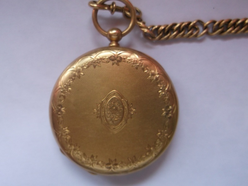 montre gousset en or avec sa chaine à identifier Dscf3311