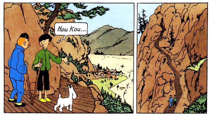 Falaises, à pics et précipices - Page 8 Tintin10