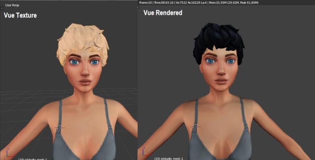 [Intermédiaire] [Blender 2.6 et 2.7] Conversion de coiffure Sims 4 d'un sexe à l'autre : la modification de mesh. Blende12