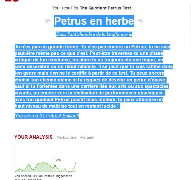 The Ultimate Petrus Test Package Petrus10