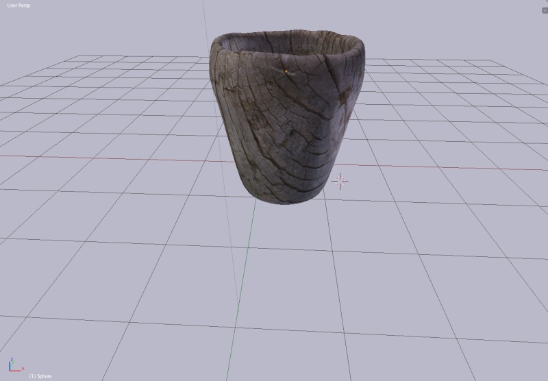 3D Model: Wood Cup Bandic10