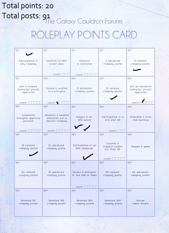 July RP Activity Point Card July_r10