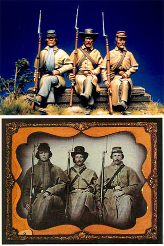 3è Rgt de Volontaires de Georgie - Richmond Hiver 1861-1862 ""TERMINE"" Best3r10