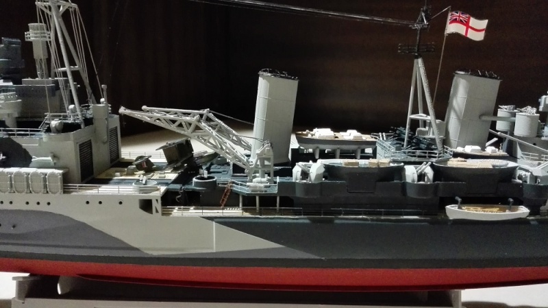 HMS Belfast 1942 Light Cruiser de Trumpeter a 1/350  Img_2046