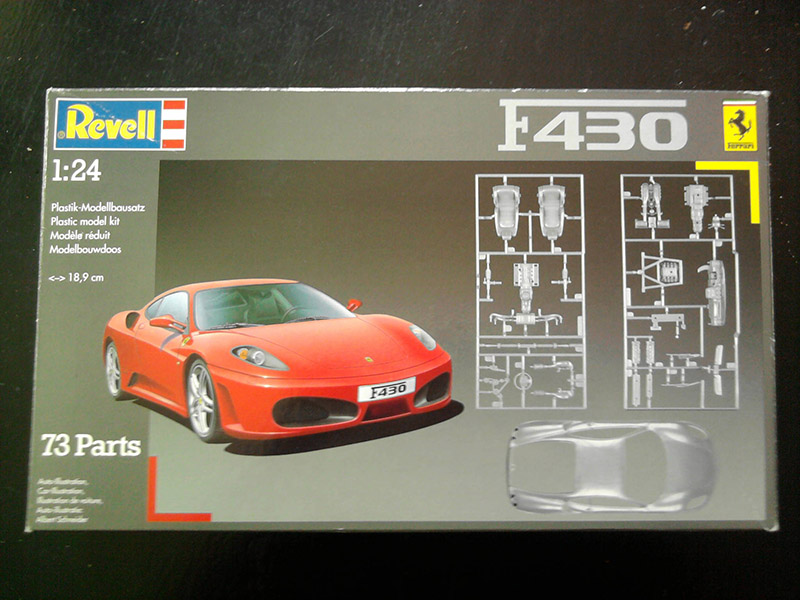 Revell Ferrari F-430 1:24 01_12