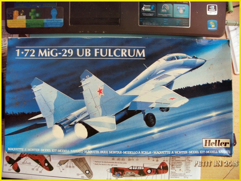 MIKOYAN-GOUREVICH MiG 29 UB FULCRUM 1/72ème Réf 80341 Apdc0161