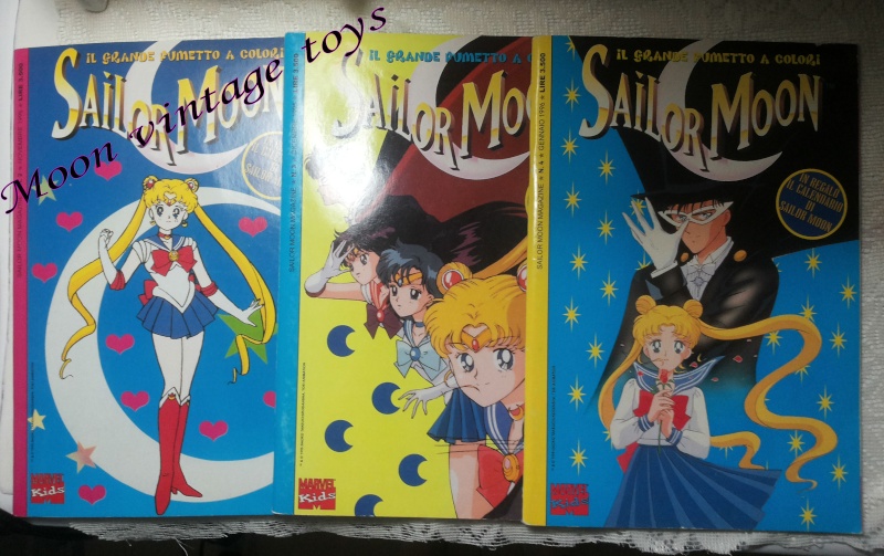 sailor - [VENDO]  SAILOR MOON MANGA COMICS VINTAGE MARVEL 1995 Lotto NUOVI 20150610