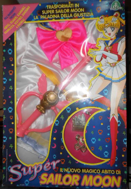 [VENDO] Sailor Moon Vestito carnevale maschera Vintage 1995 RARO T2ec1610