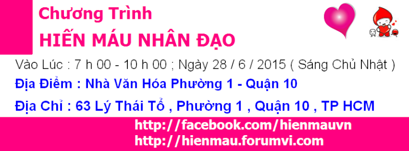 [ Quận 10 ] Hiến Máu Ngày 28 / 6 / 2015 ( Sáng Chủ Nhật ) 10_2_210