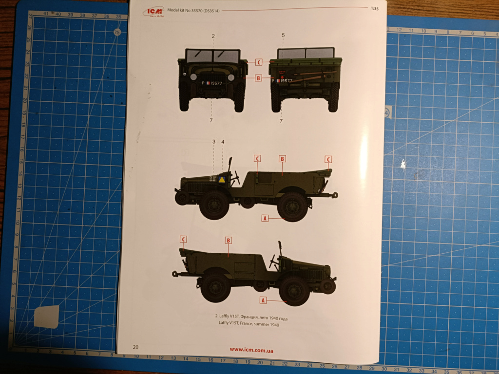 [ICM] LAFFLY V15T Tracteur d'artillerie 1/35ème Réf 35570 Img20229