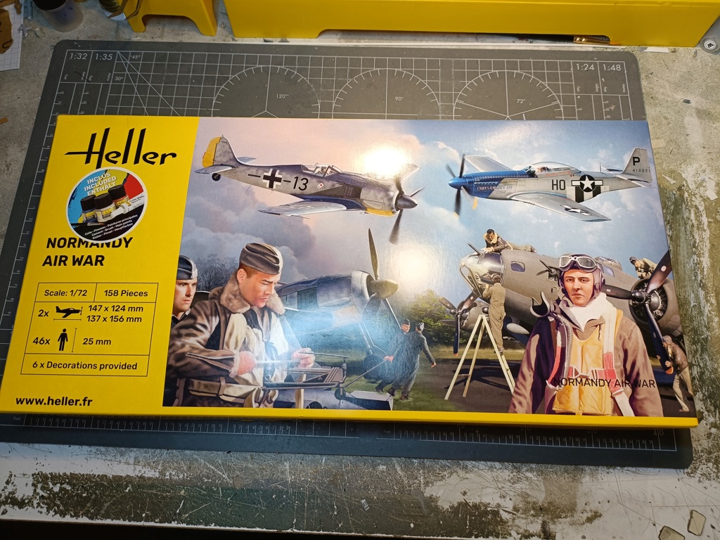 Coffret NORMANDY AIR WAR 1/72ème Réf 50329 Img20674