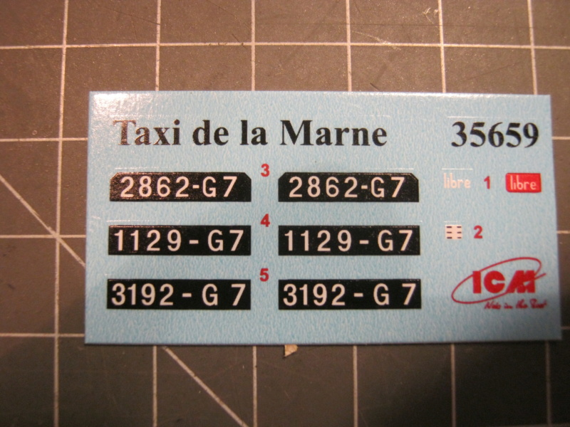 [ICM] Taxi de LA MARNE 1914 1/35ème Réf 35659 Img_6537
