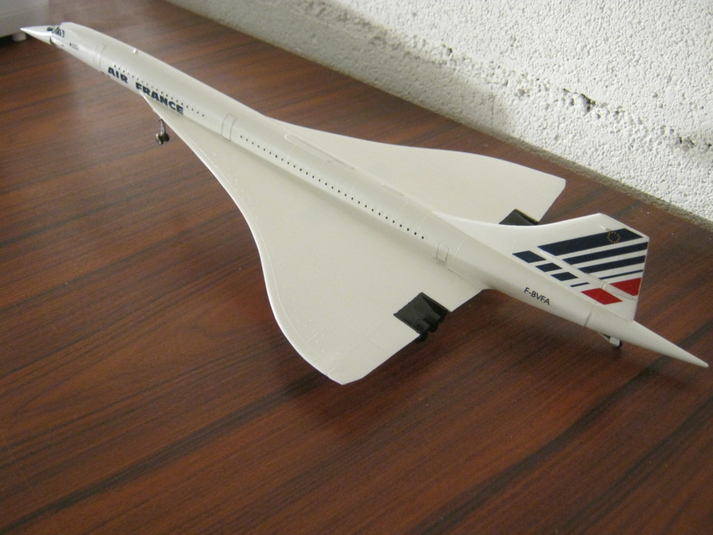 SUD AVIATION - BRITISH AIRCRAFT CORPORATION  CONCORDE Cie AIR FRANCE 1/125ème Réf 80445 - Page 3 Img_7216