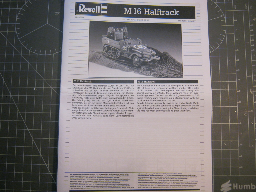 [REVELL] Halftrack  M16 1/76ème Réf 03228 Img_7914
