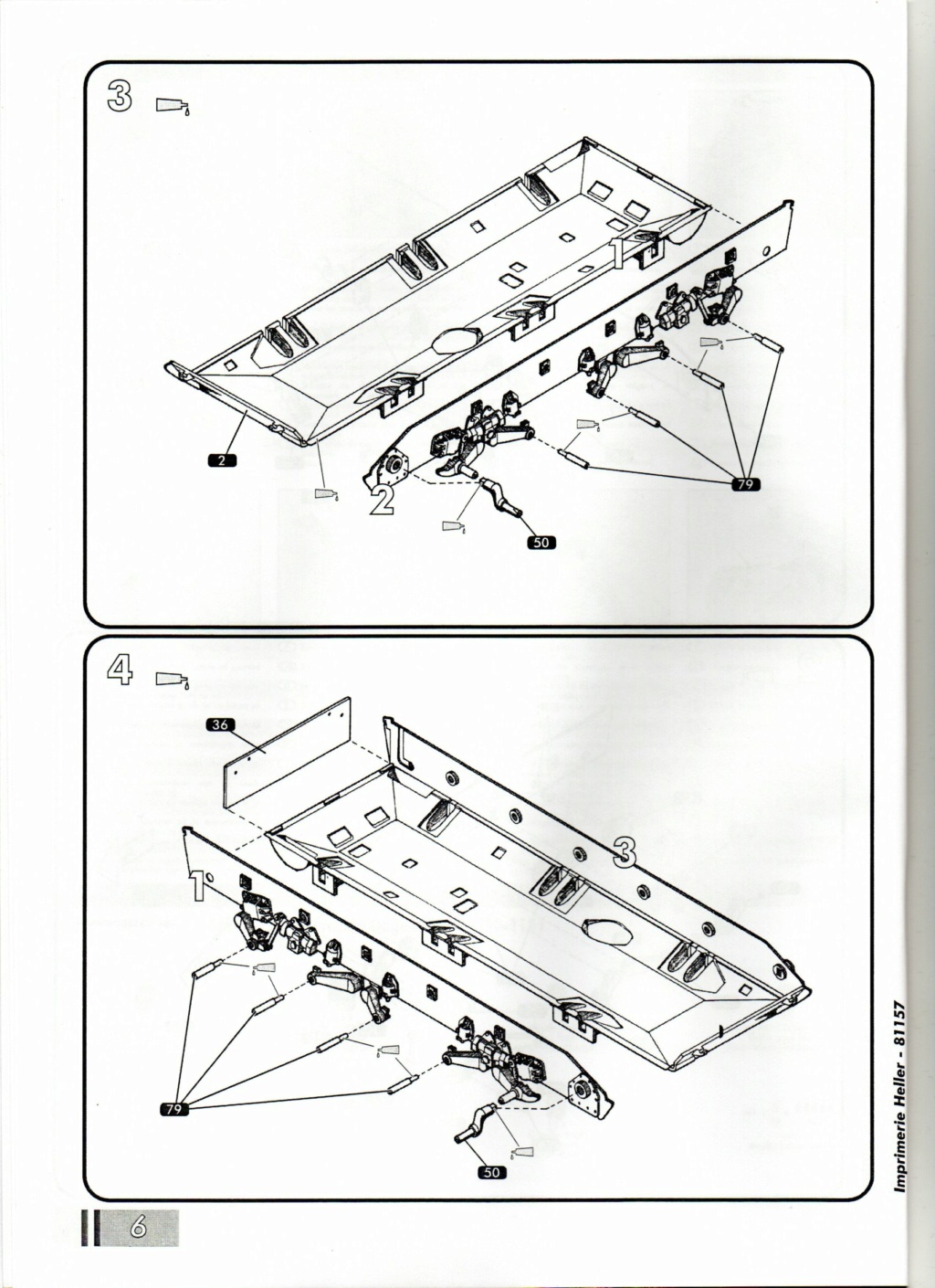 AMX 30 B2 "Opération DAGUET" (UPGRADE) 1/35ème Réf 81157 Notice22