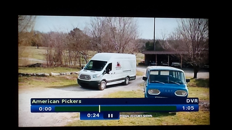 Econoline in American Pickers Ford Transit Commercial 20150611