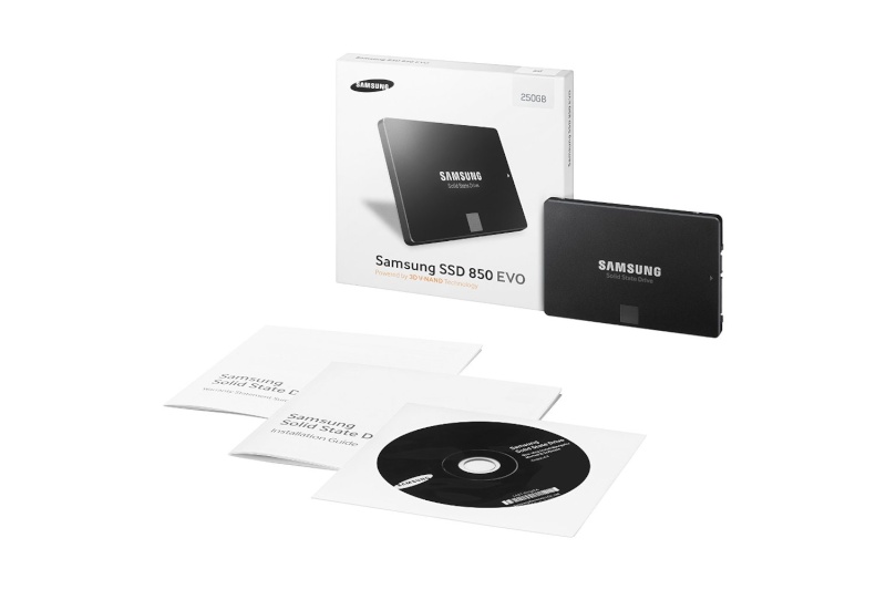 présentation du Samsung SSD 850 EVO  250 go 2.5 pouces 71zb5k10