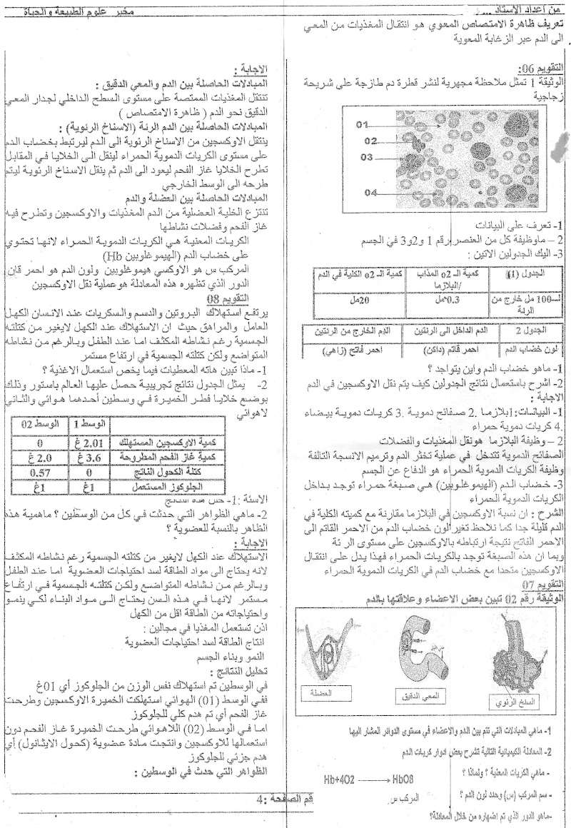  دروس استاذ العلوم الطبيعية بلهواري جمال  4 متوسط الجزء 1 Img00610