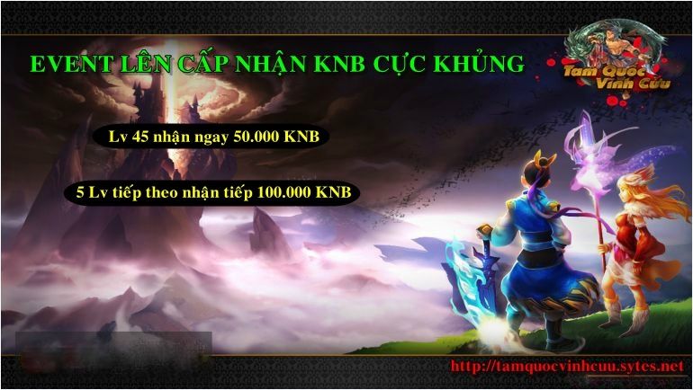 20h00 17/06 - open TQVC - Siêu phẩm WEBGAME PRIVATE FREE KNB VN. Lv210