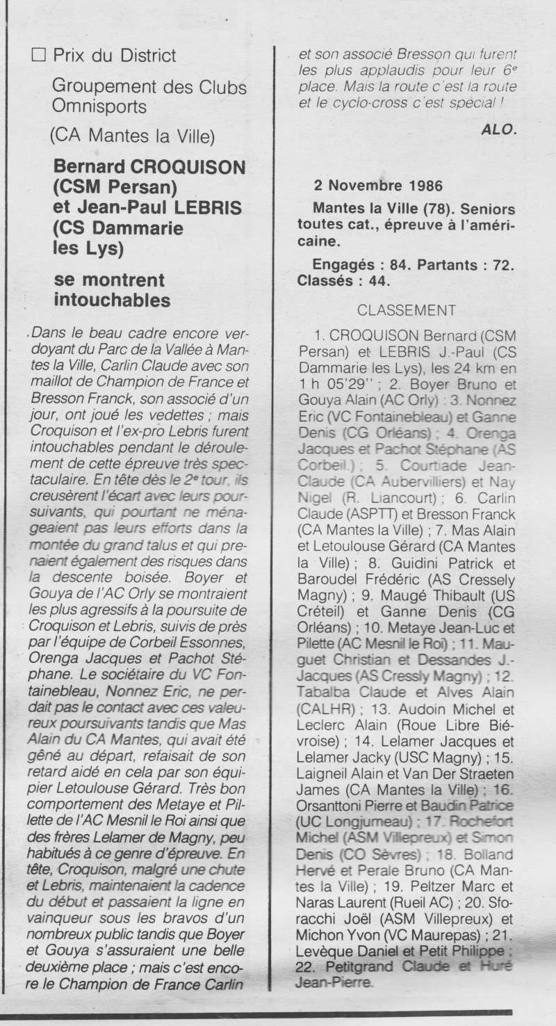  CSM.Persan. BIC. Toute une époque de janvier 1984 à janvier 1990 - Page 20 Csm_p181