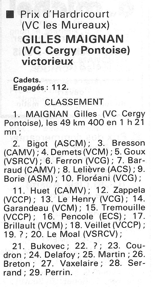 Coureurs et Clubs de février 1984 à décembre 1989 - Page 4 Maig_010