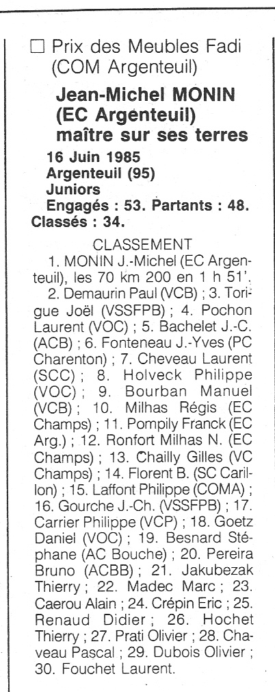 Coureurs et Clubs de février 1984 à décembre 1989 - Page 4 Monin_10