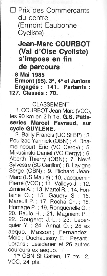 Coureurs et Clubs de février 1984 à décembre 1989 - Page 4 Voc_0013