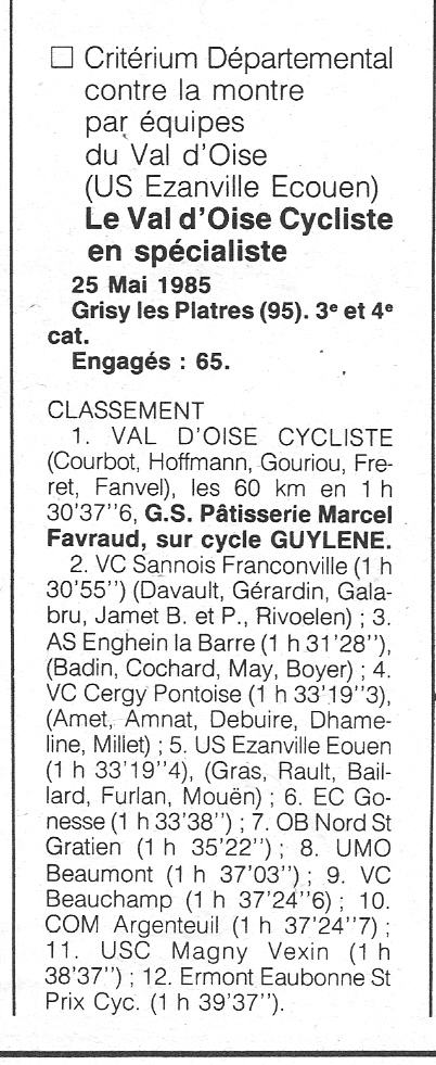Coureurs et Clubs de février 1984 à décembre 1989 - Page 4 Voc_0016