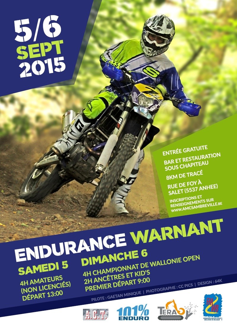 Affiche Endurance Warnant 2015 Affich10