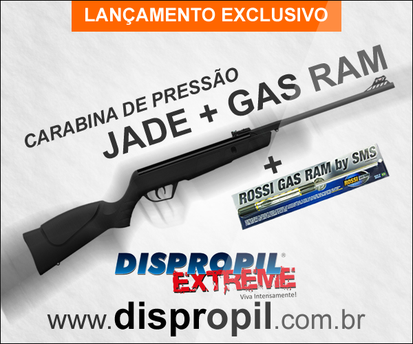 Lançamento Carabina de Pressão JADE com Gas Ram  Jade10