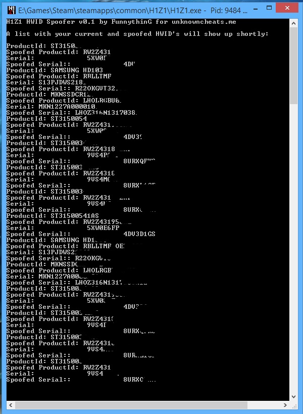 H1Z1 Spoofer HWID Soppfe10