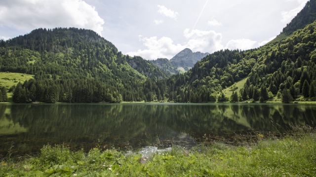 Lac Arvouin et Lac des Plagnes (Chablais 74) Lac_de10