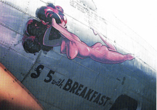 nose art WW II B-17g-10