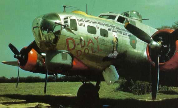 nose art WW II B-17g-11