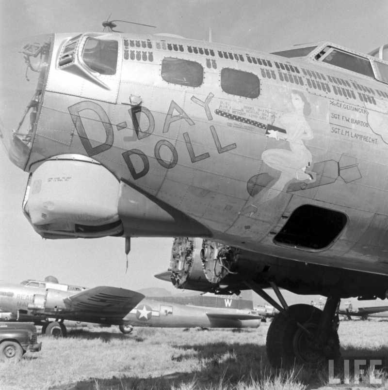 nose art WW II B-17g-12