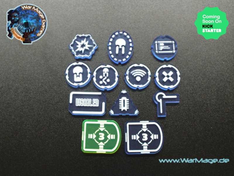 NEU: Raumschiff-Dashboards!] Tablett und komplette Transport Lösung von War Mage Games - Kickstarter Transp10