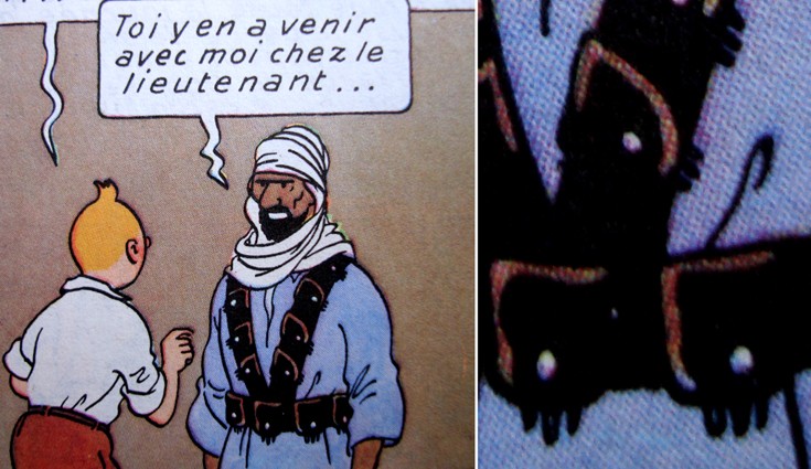 Mousqueton & méharistes Tintin10