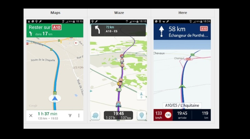 Le GPS est une formidable aide à la conduite, les automobilistes ont aujourd'hui le choix entre trois techniques : Sans_635