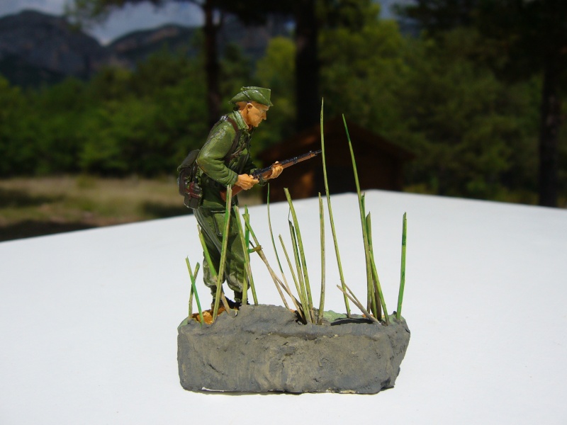 Légionnaire français en Indochine 1950 - Figurine Steelmaster 1/35 P1020840